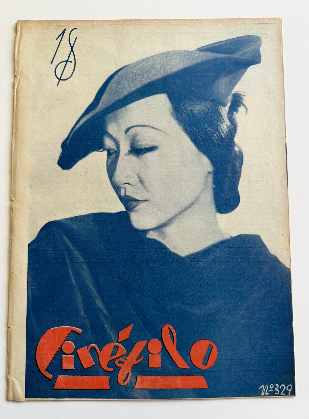 Gorgeous 1934 Portuguese Anna May Wong Magazine Shanghai Express, Piccadilly